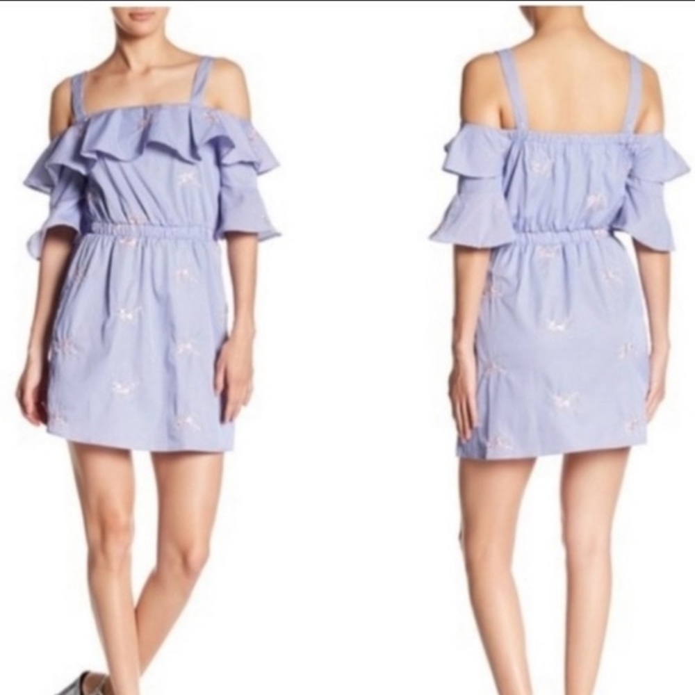 NWT Romeo & Juliet Embroidered Cold Should…